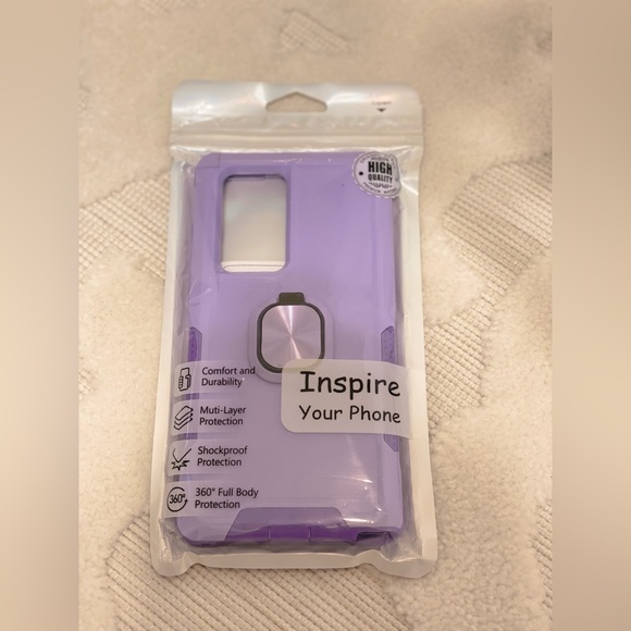 # 1 - Samsung Galaxy s22 Ultra Case used phone case light Purple - Picture 2 of 14